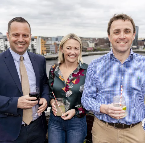 Graduates attending a UL Alumni Gathering in Limerick