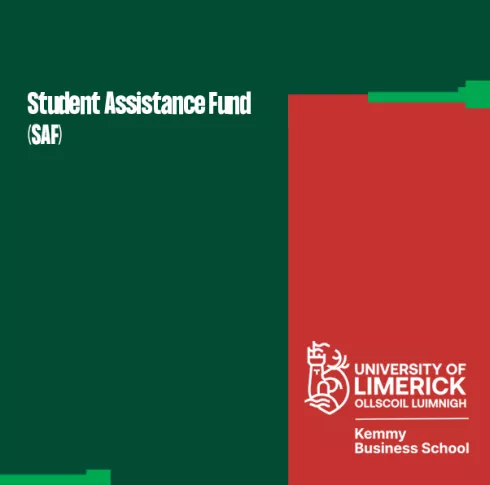 info graphic with text Student Assistance Fund