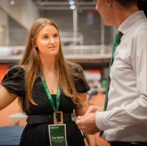 Attendees at Careers Service Event