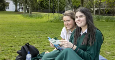 Picture of Students on Green Area