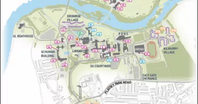 Bicycle Parking Spaces Map