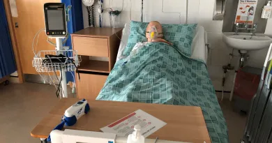 CSL dummy patient in bed