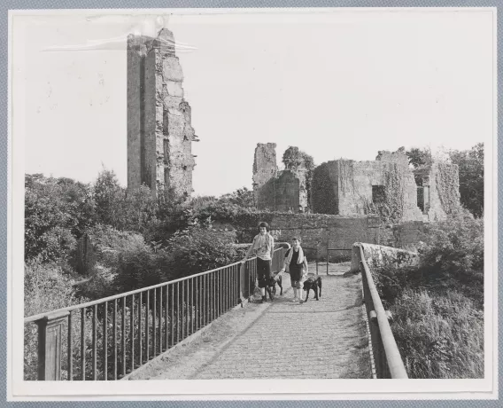 2002-2011: Plassey Mill and the Black Bridge, 1970. Long before the construction of the Living Bridge, the Black Bridge provided a link between the shores of Limerick and Clare. 