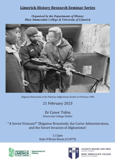 Limerick History Research Seminar: Dr Conor Tobin