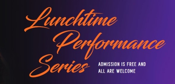 logo for lunchtime concert series