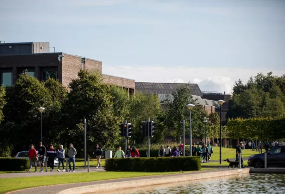 university of limerick on a busy day