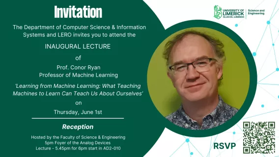 Conor Inaugural Lecture