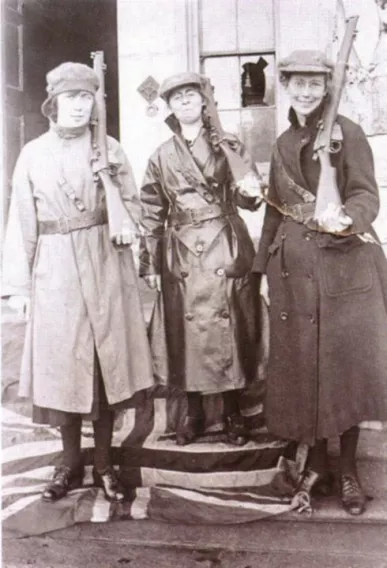 May Burke, Eithne Coyle and Linda Kearns