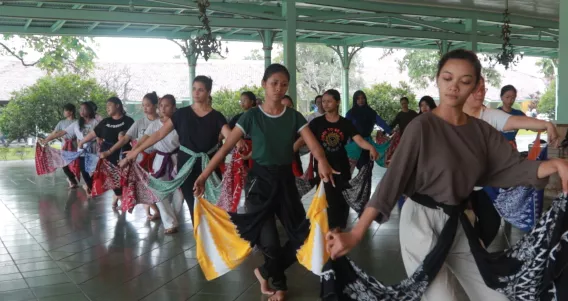 group of people dancing