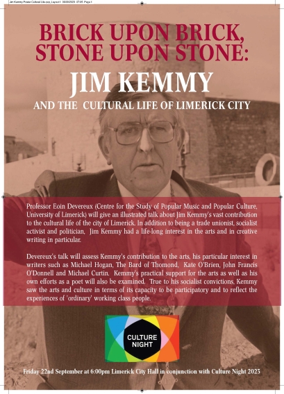 Jim Kemmy Poster