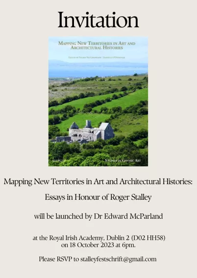 Stalley Festschrift Launch Invitation