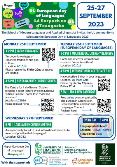 languages week poster