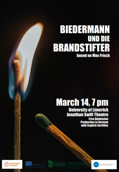 Poster for German play