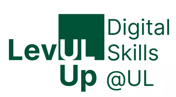 LevUL Up Digital Skills @ UL Logo cropped version