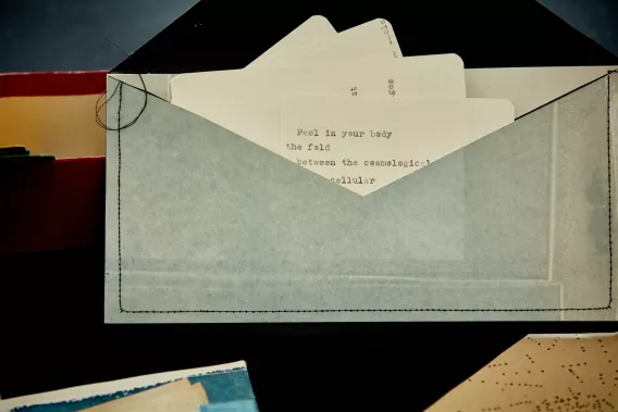 Envelope containing letters