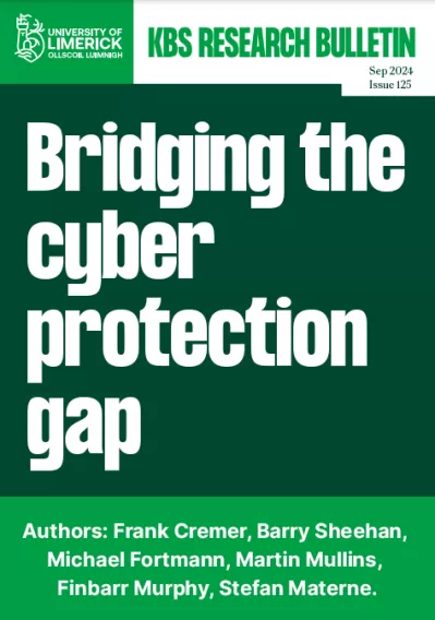 KBS research bulletin Sept 2024 Issue 125 - Bridging the cyber protection gap