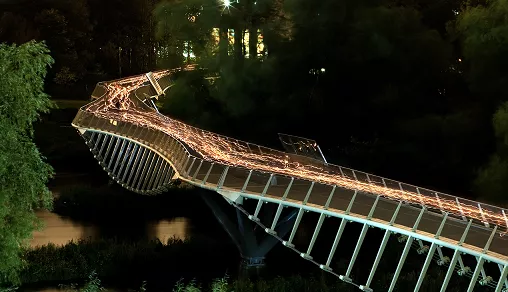 Living Bridge at Night