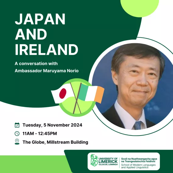 Japan Ambassador to Ireland Visit - 5th November 2024