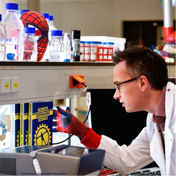 Scientist working in a lab