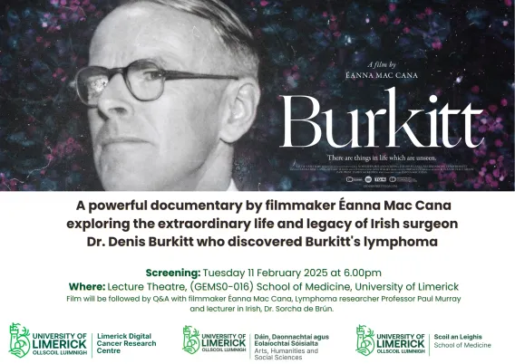 Burkitt Documentary Poster Feb 2025