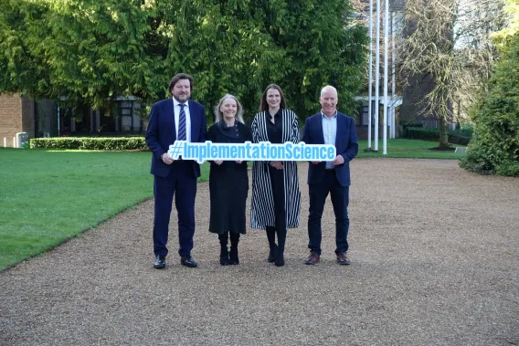 CIRcUL Launch - Members of UL holding implementation research sign to launch the Centre