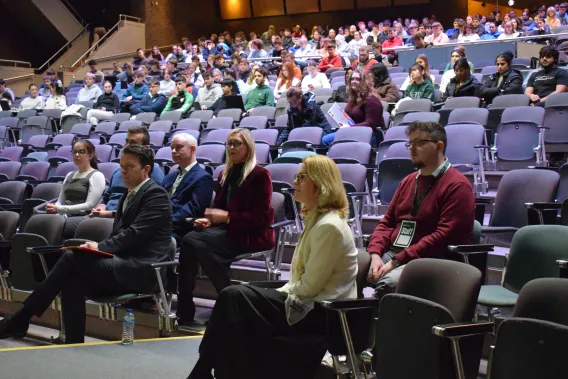 crowd in the UL Concert hall