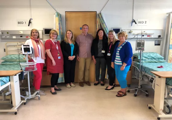 Group photo of project team in the CSL in Health Sciences Building