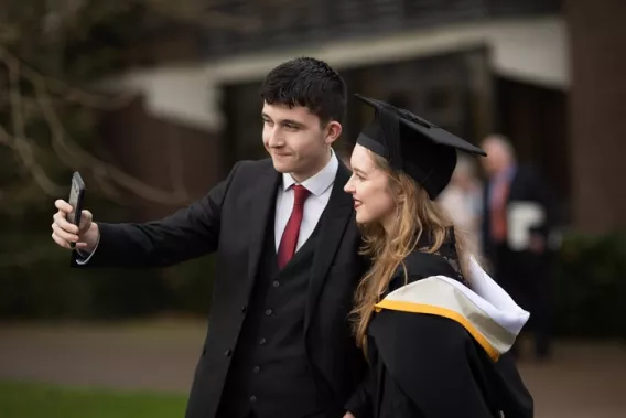 UL Grad Selfie