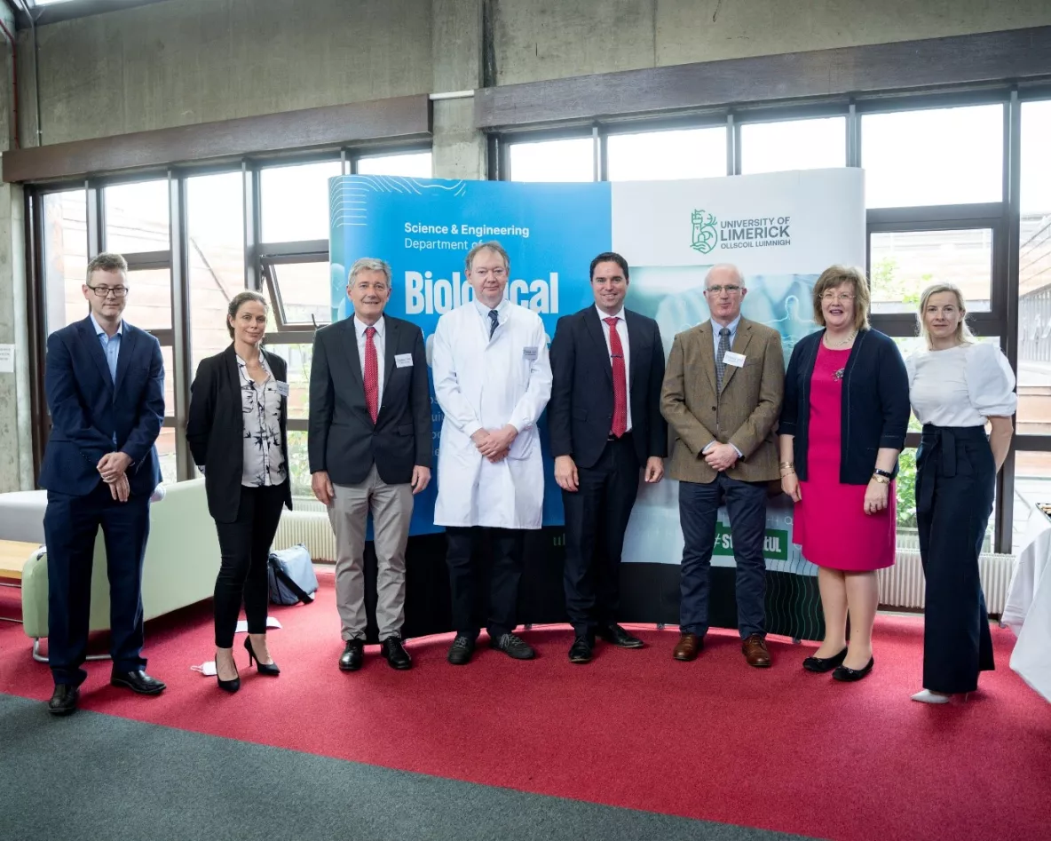 Focus on University of Limerick research as Minister of State visits campus