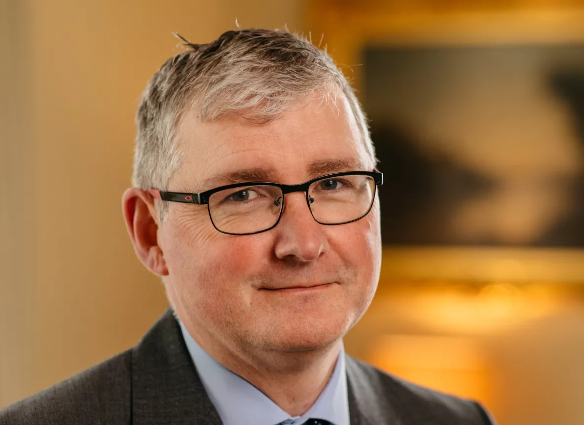 A picture of new Provost Shane Kilcommins