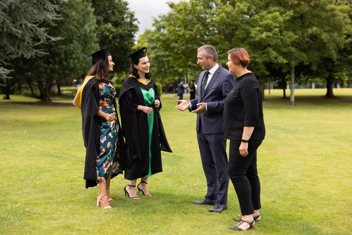 A group at the conferring in UL