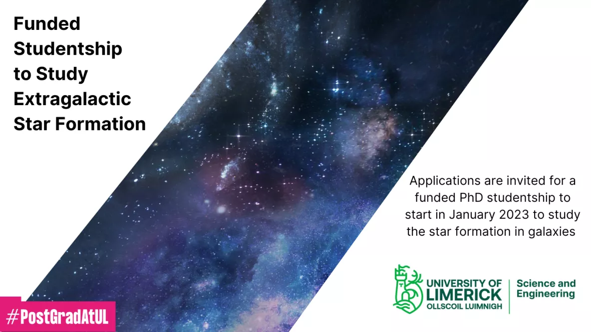 PhD studentship extragalactic star formation