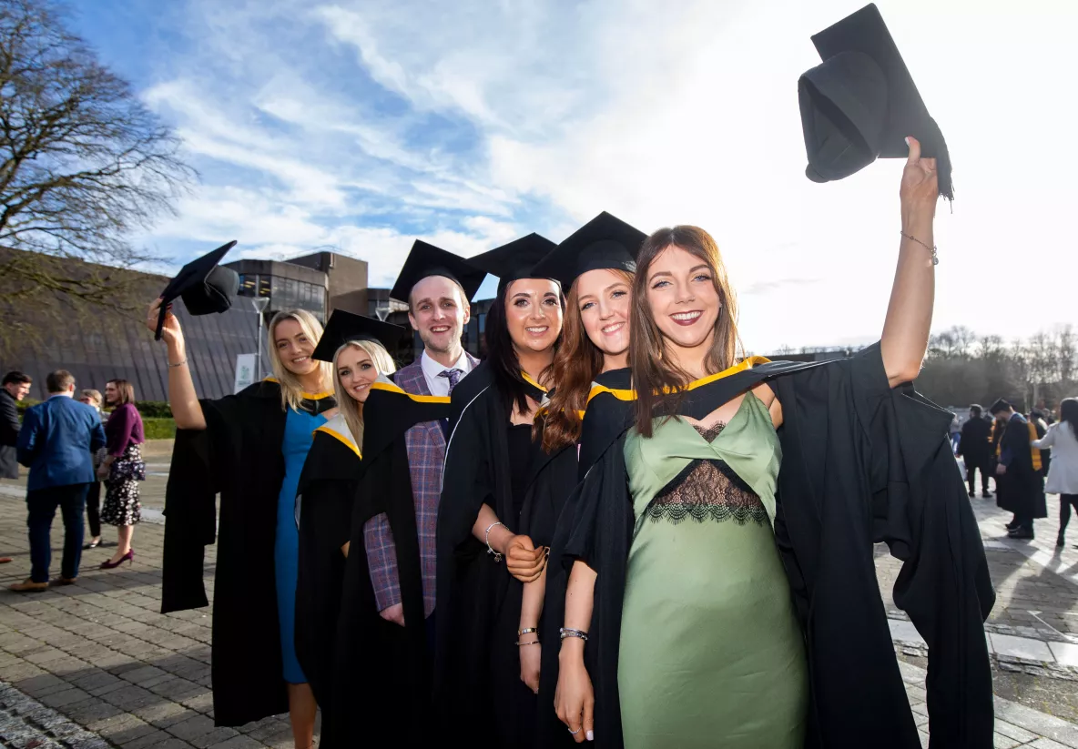 A group pictured at Winter Conferrings