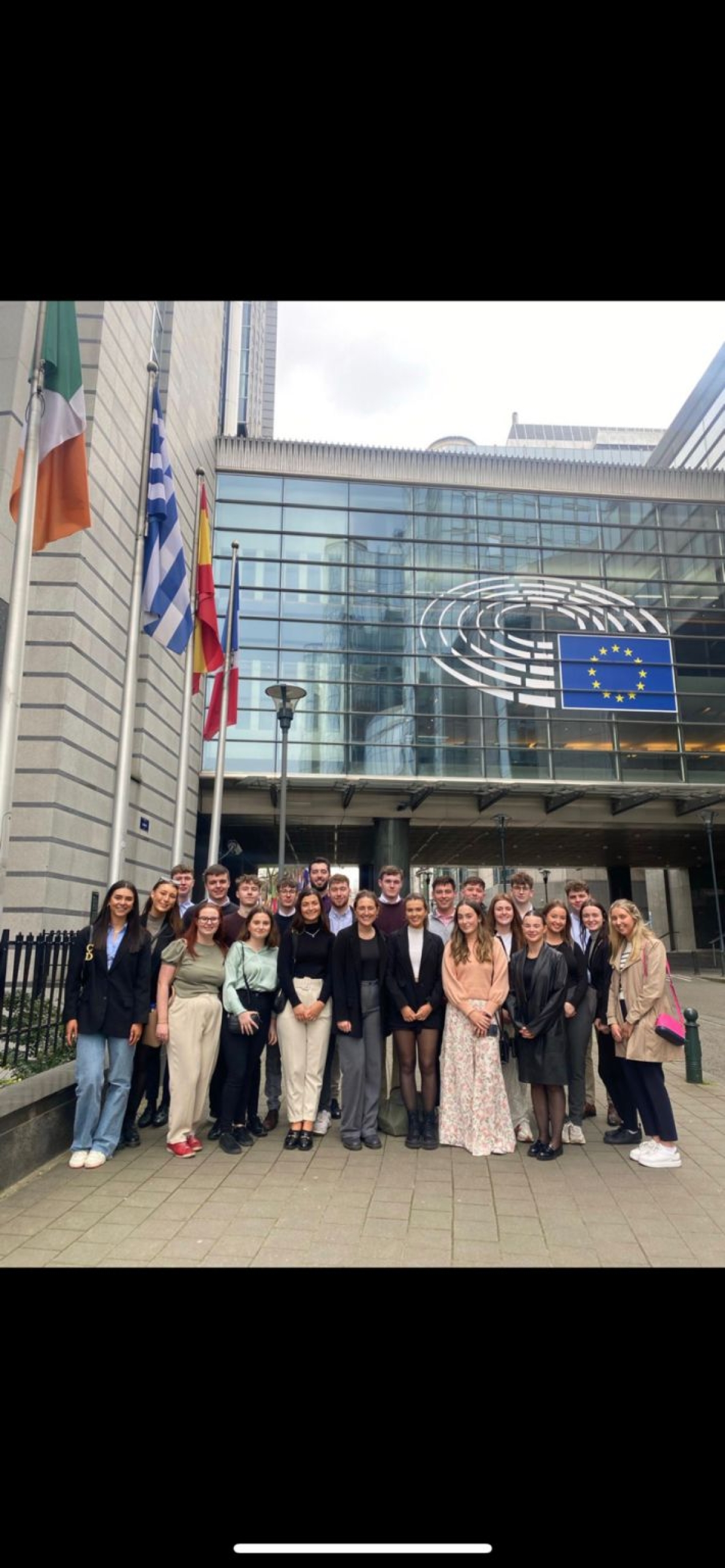 Group of Law Students at EU Parliament
