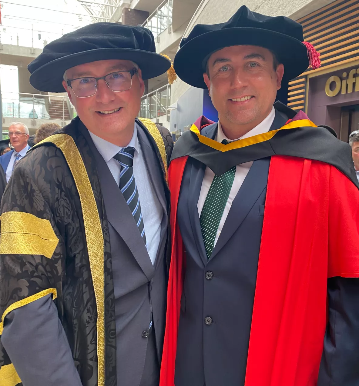 Professor Shane Kilcommons and Dr Andrew Lacey