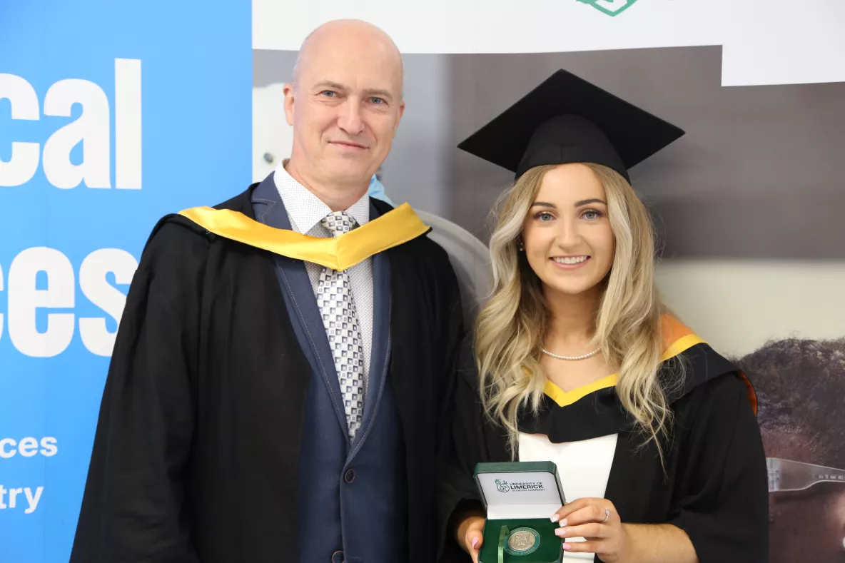 CS student of the year Sinead O'Brien