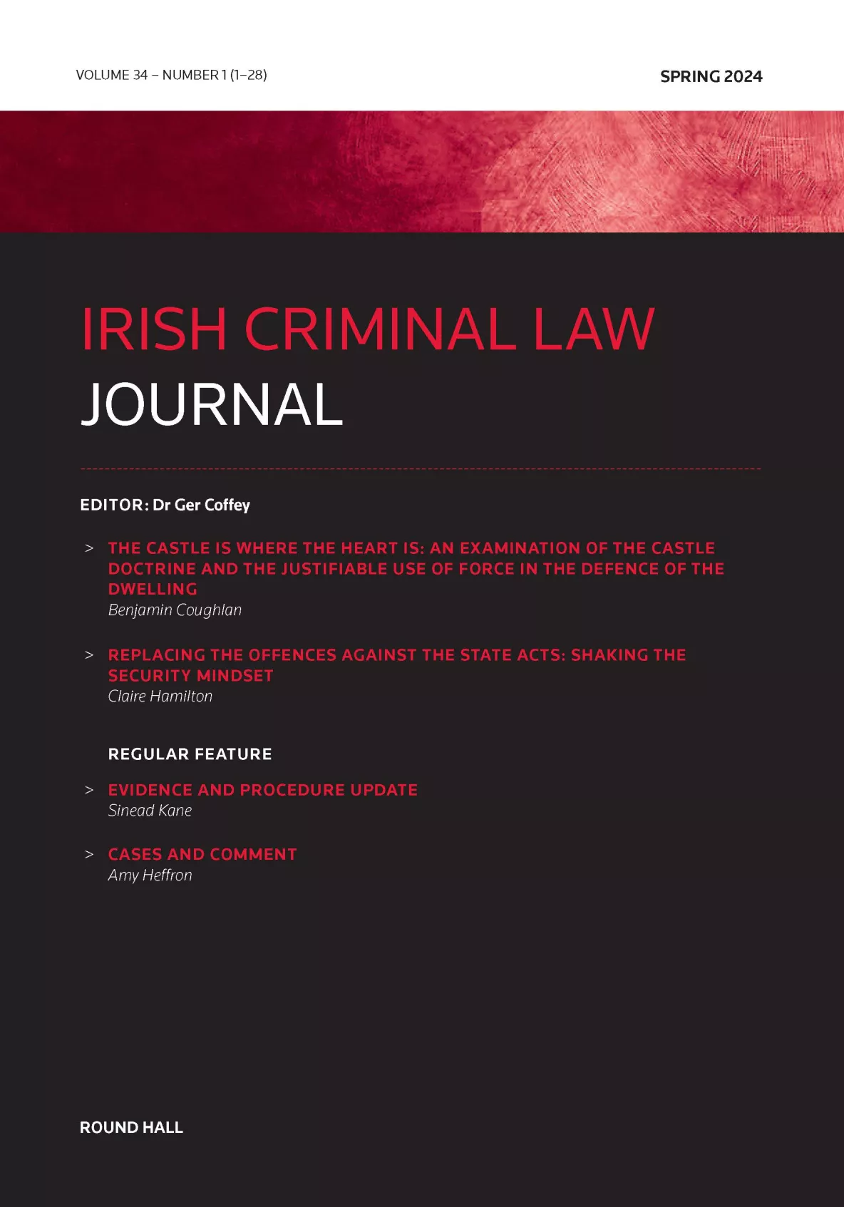 Irish Criminal Law 