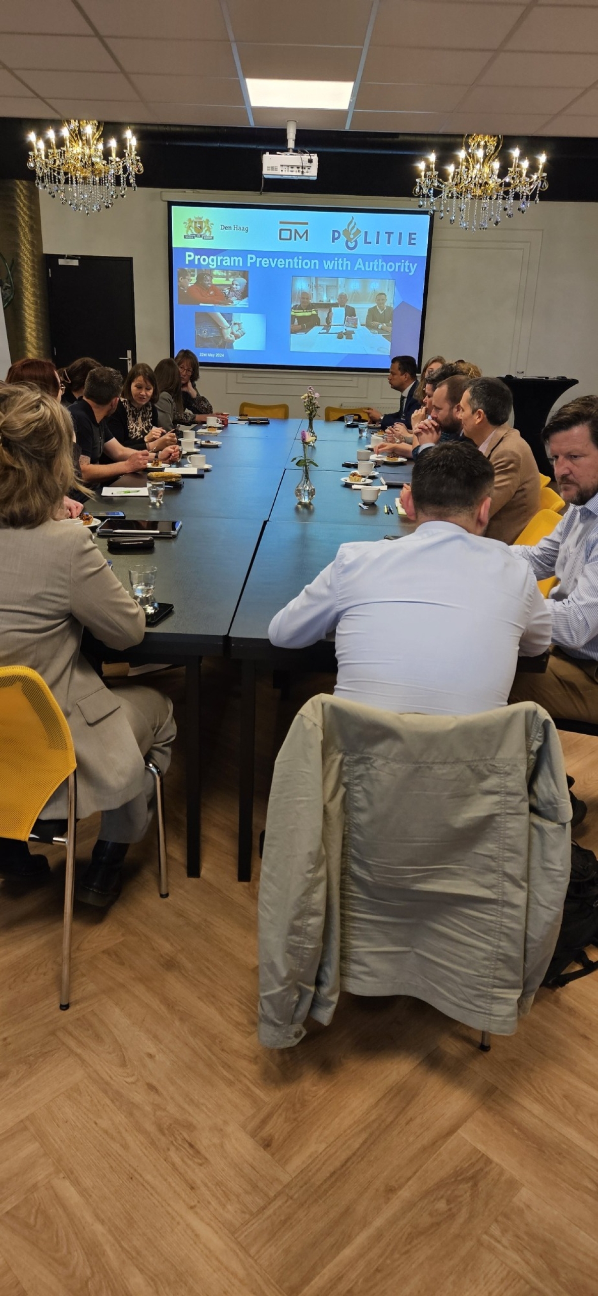 Greentown Team visit the Ministry for Justice and Security in the Hague for a knowledge exchange about effective programmes for children involved in organised crime networks