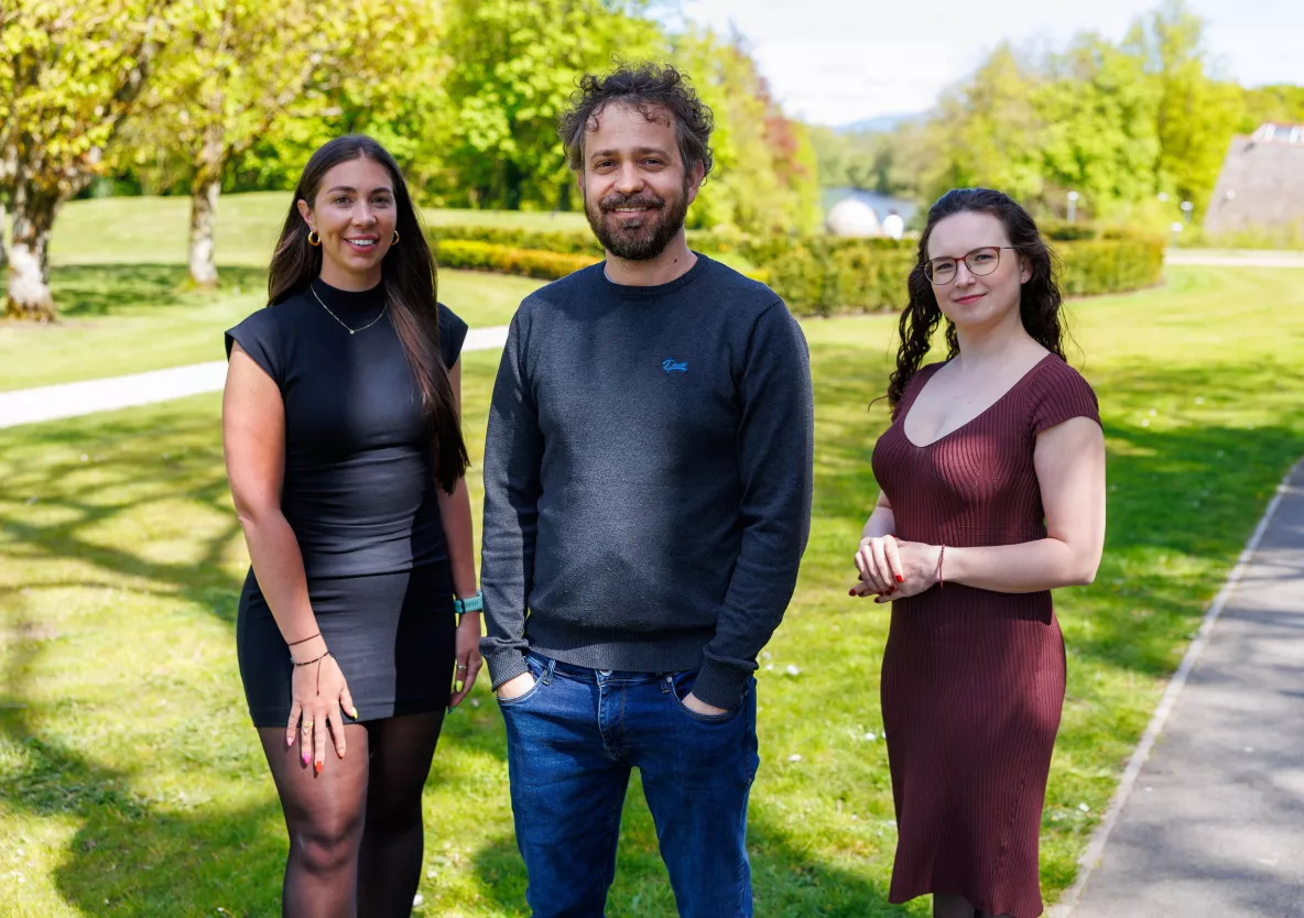 UL MSCA Awardees Dr Olwyn Mahon, Dr Marcelo Francin and Dr Dominika Capkova