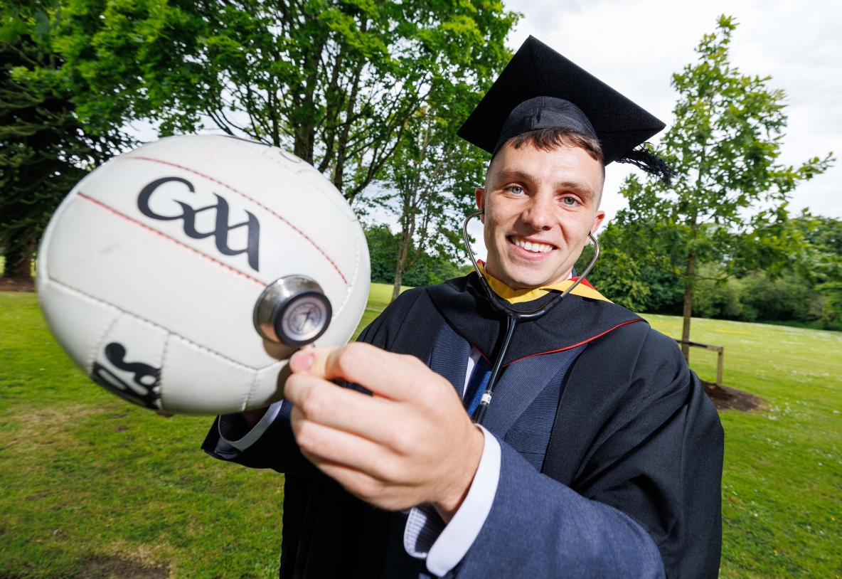 From pitch to patients: Cork GAA star graduates from UL with degree in medicine