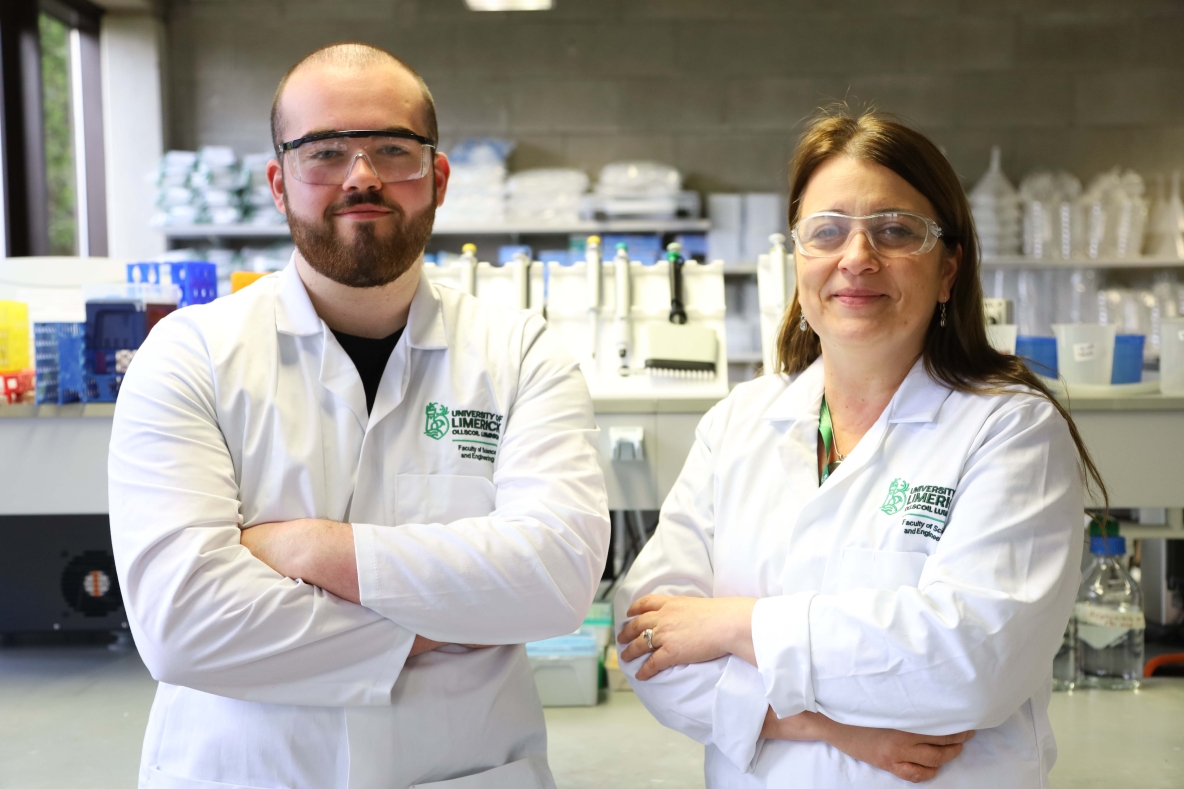 Bioscience student Max Sherry pictured at University of Limerick