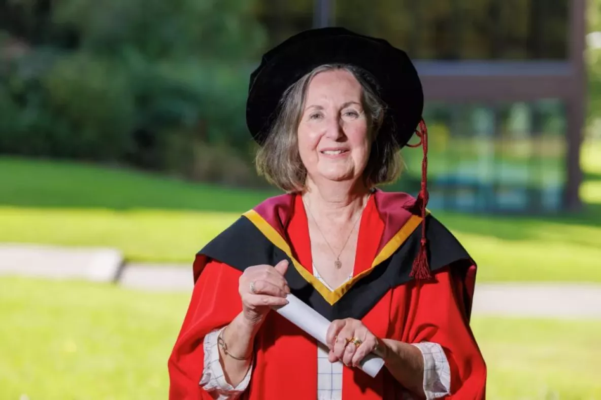 Barbara Watts awarded PhD