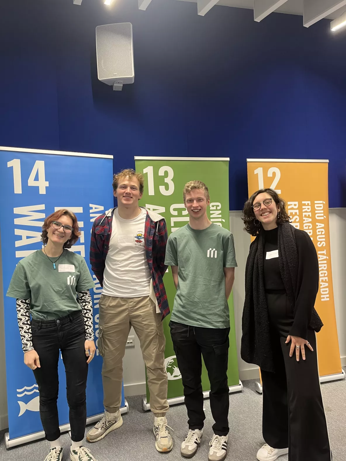 UL environment society students plus EM at TU Dublin Climate summit