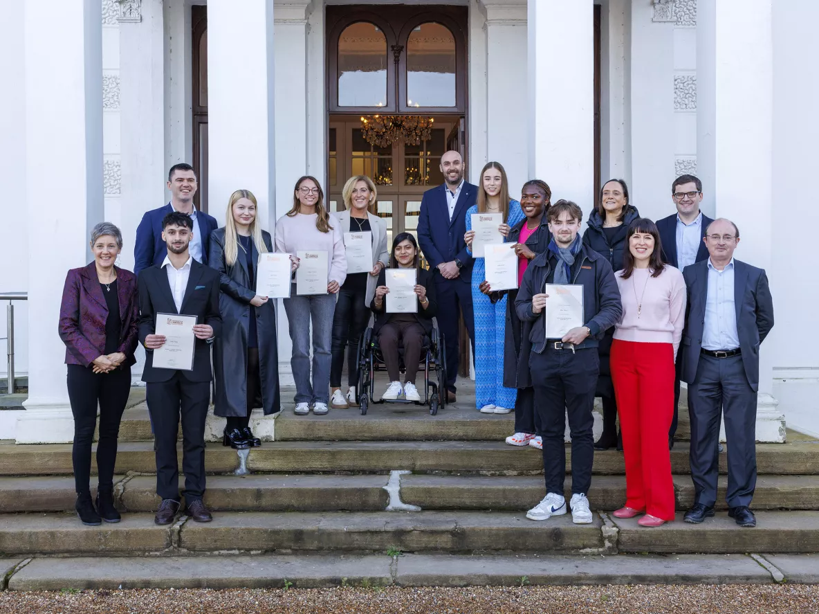 Fidelis Scholarship recipient group photo