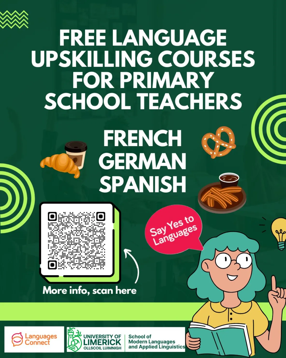 Language Upskilling poster