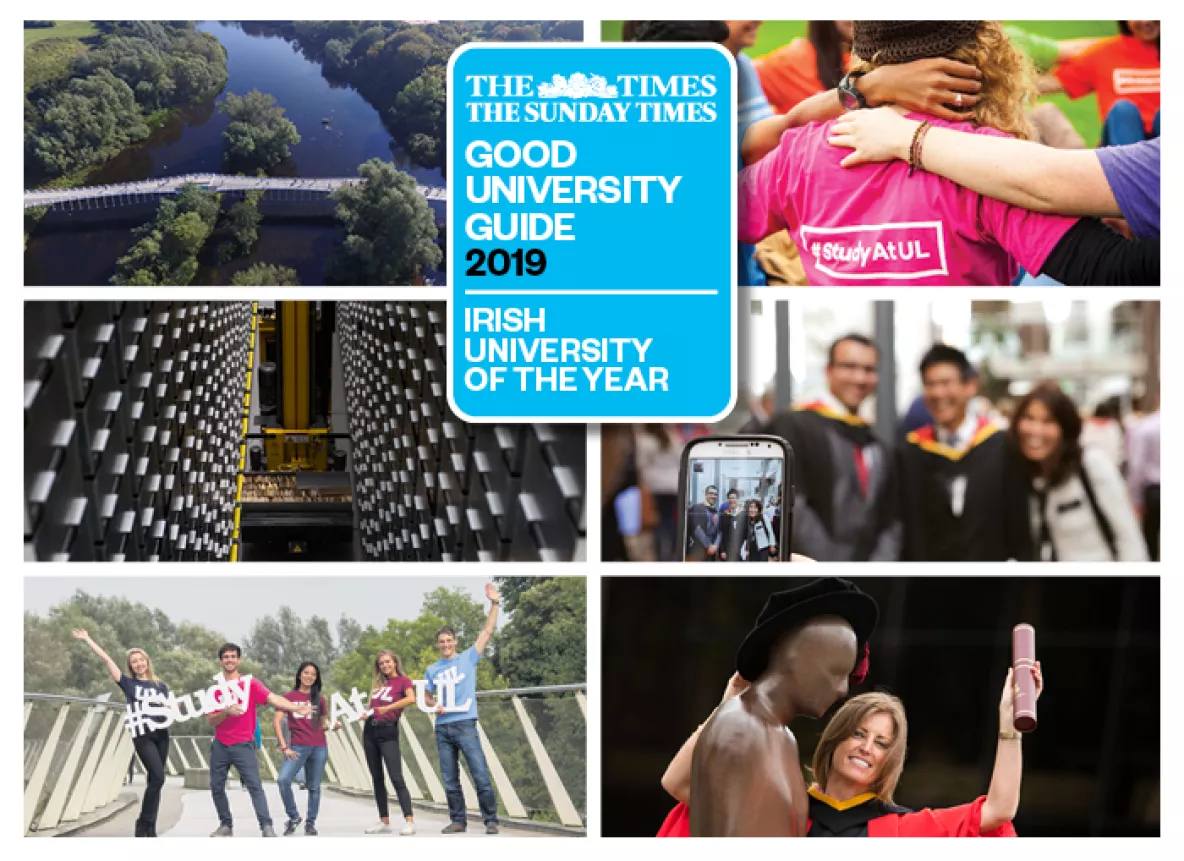 University of Limerick is Sunday Times University of the Year 2019