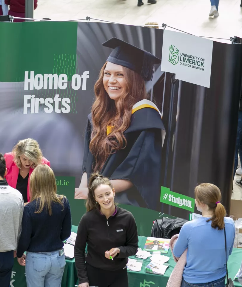 University of Limerick Open Day Image - "UL Home of Firsts"