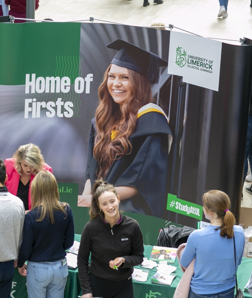 University of Limerick Open Day Image - "UL Home of Firsts"