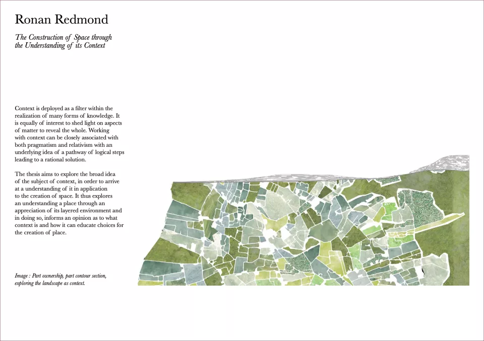 Kevin Gillan’s Archive for transportion records also houses a central transportation Hub. The Archive seeks to act as the link between The National Technology Park and the rest of Limerick